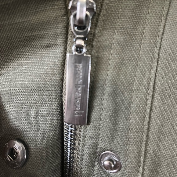 Peace Love World linen army green utility jacket - Picture 9 of 12